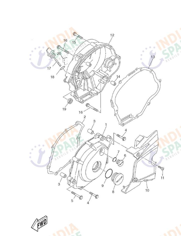 CRANKCASE COVER